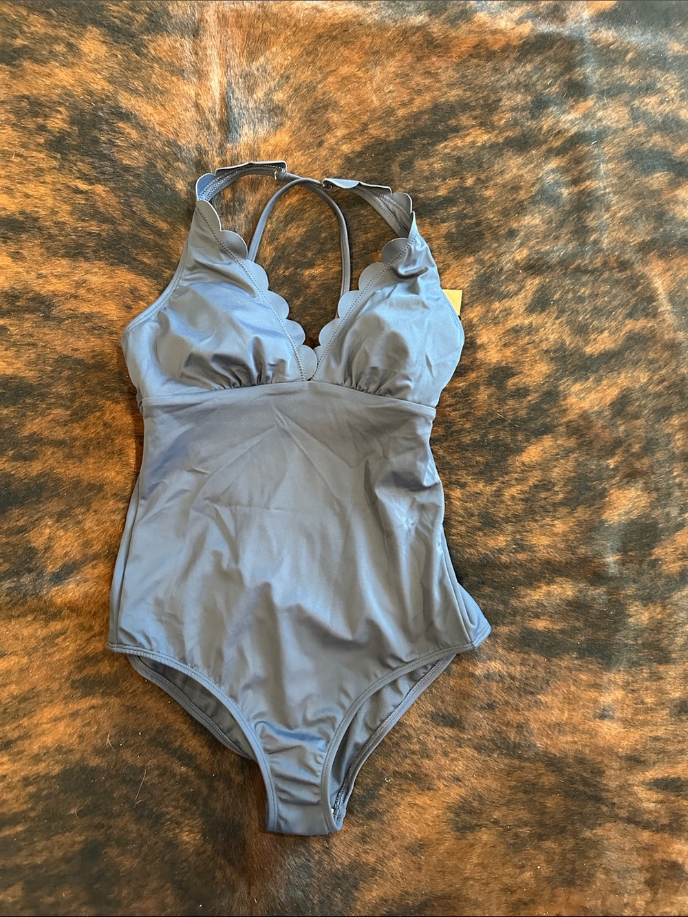 NWT gray swimsuit